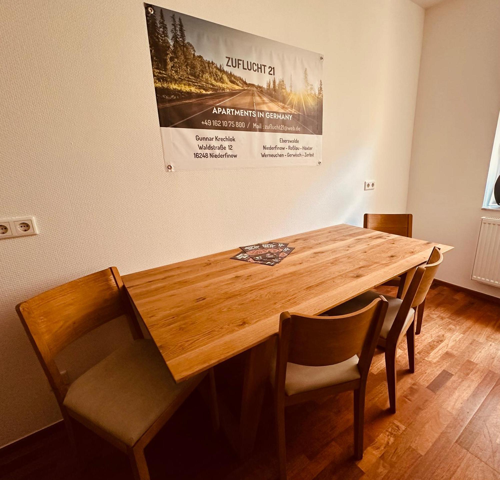 Moderne Wohnung In Eberswalde Esterno foto