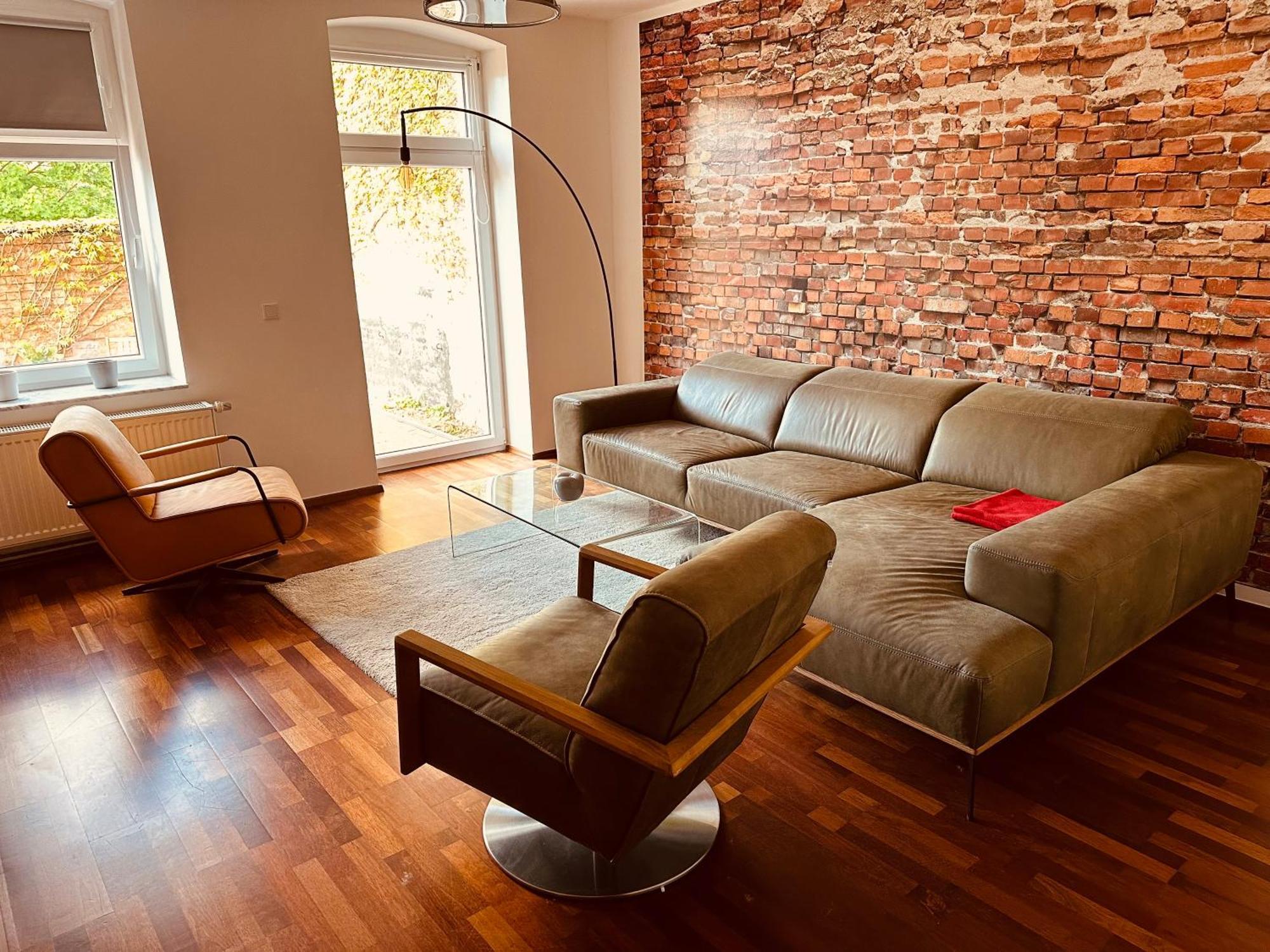 Moderne Wohnung In Eberswalde Esterno foto